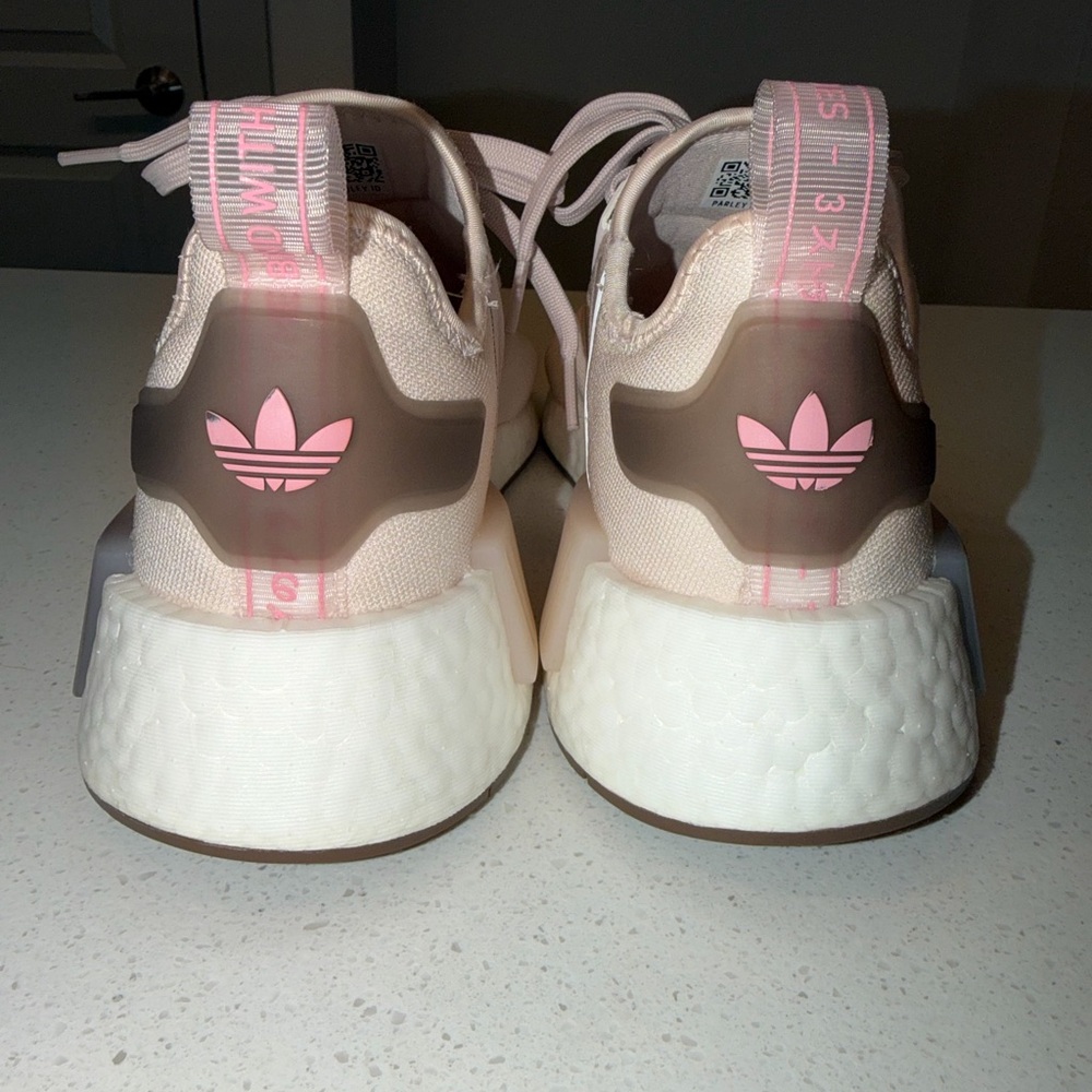 adidas Women's Blush Pink NMD_R1 Sneakers - Picture 3 of 8